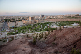 بوستان خضر نبی(ع) بخشی از پروژه 1000 هکتاری