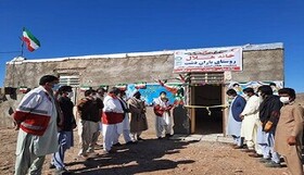 بهره برداری از ۱۳ طرح امدادی و عمرانی هلال احمر سیستان و بلوچستان