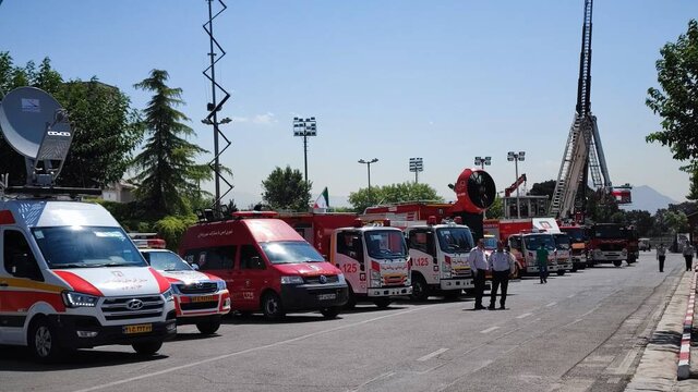 بهره برداری از برج شبیه ساز آموزشی عملیاتی و ۲ ایستگاه جدید آتش نشانی در تهران