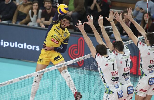 پایان تلخ بازیکن ایران در ایتالیا/ فصل برای معنوینژاد تمام شد پایان تلخ بازیکن ایران در ایتالیا/ فصل برای معنوینژاد تمام شد