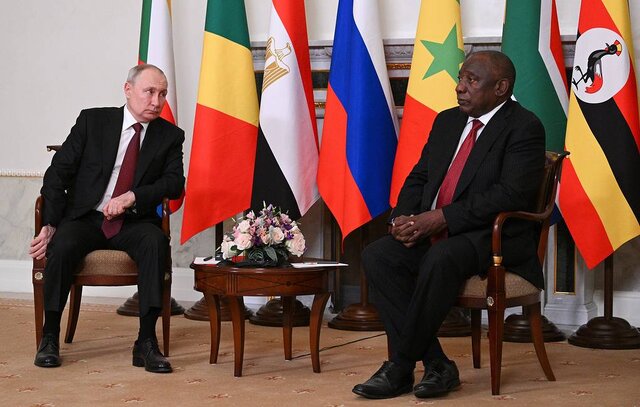 پوتین جزئیات پیش‌نویس توافق با اوکراین را برای رهبران آفریقا فاش کرد