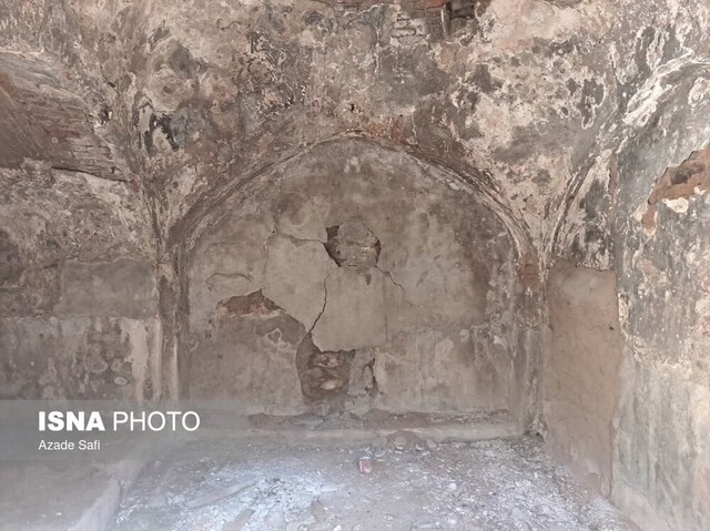 حال ناخوش حمام قاجاری «حیدره قاضیخان»