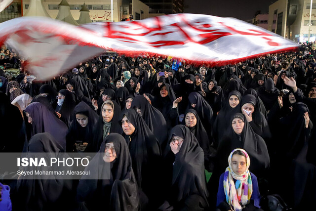 عاشقانی که برای عرض تسلیت آمدند