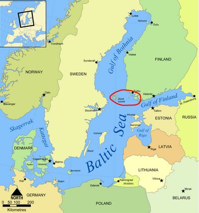 فنلاند در نقش کنسولگری روسیه در جزایر «اُلند» بازنگری میکند