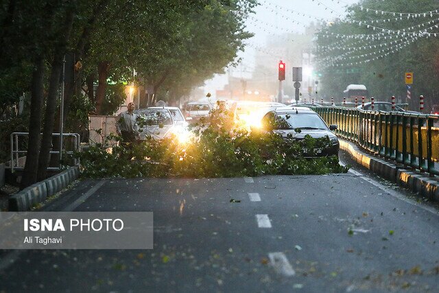 هشدار وزش باد شدید در البرز