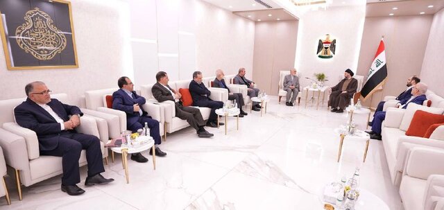 دیدار کمال خرازی با عمار حکیم