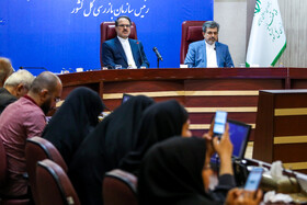 نشست خبری مسعود ستایشی، سخنگوی قوه قضاییه و ذبیح‌الله خدائیان، رییس سازمان بازرسی کل کشور