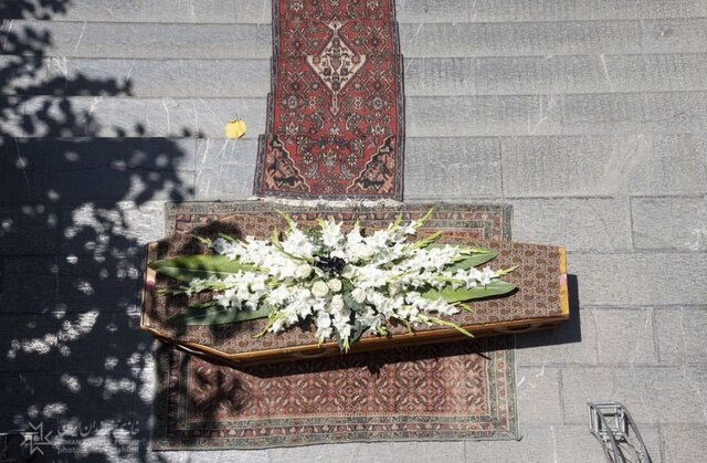 پیکر نصرالله ناصحپور تشییع شد