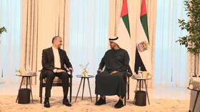 دیدار امیرعبداللهیان با رئیس دولت امارات