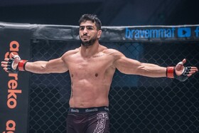 ویدیو/ طوفان محمدسیفی در MMA با ناک اوت در  یک دقیقه و ۳۷ ثانیه