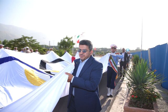 اهتزاز پرچم پنج حلقه در کمیته ملی المپیک+عکس