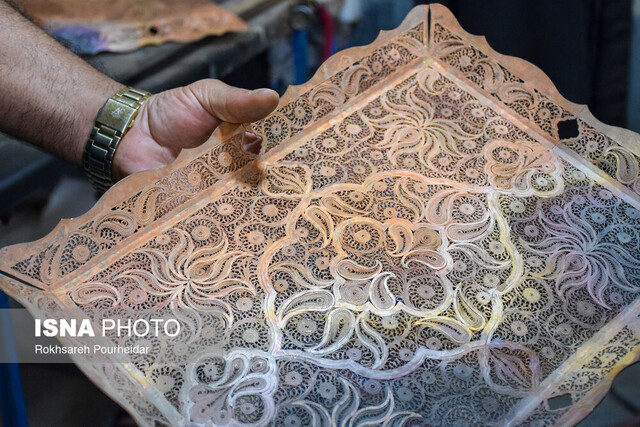 اصالت و ظرافت در هنر ملیلهکاری