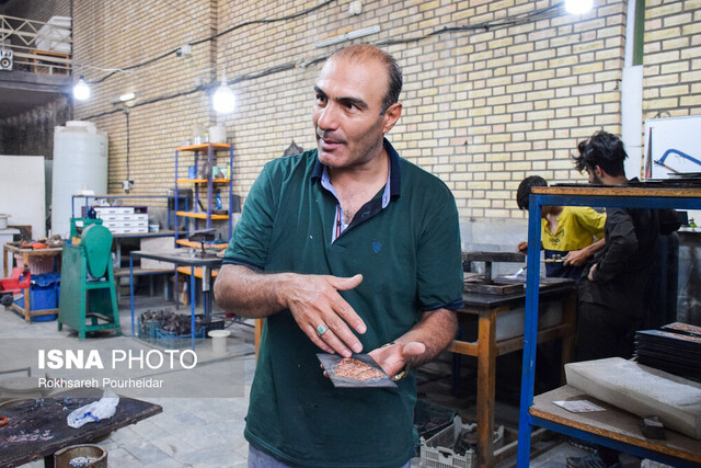 اصالت و ظرافت در هنر ملیلهکاری