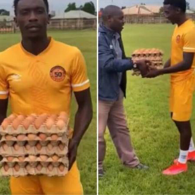 عجیبترین جوایز بهترین بازیکن زمین/ از دمپایی تا روغن موتور!