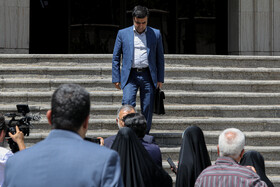 علی سلاجقه، رییس سازمان حفاظت محیط زیست در حاشیه جلسه هیات دولت - ۷ تیر ۱۴۰۲