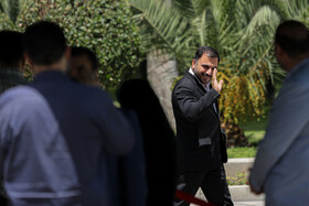 عیسی زارع‌پور، وزیر ارتباطات و فناوری اطلاعات در حاشیه جلسه هیات دولت - ۷ تیر ۱۴۰۲