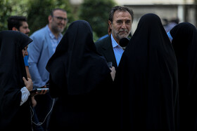 محمد دهقان، معاون حقوقی رییس جمهور در حاشیه جلسه هیات دولت - ۷ تیر ۱۴۰۲