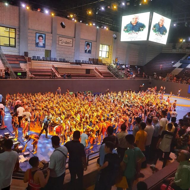 تصاویر دلگرمکننده از بچههای کشتیگیر