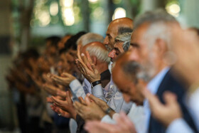 اقامه نماز عید سعید قربان در دانشگاه تهران