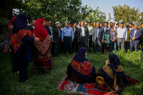 سفر وزیر میراث فرهنگی به شهرستان کلات نادری