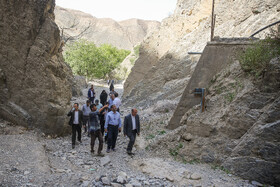 سفر وزیر میراث فرهنگی به شهرستان کلات نادری