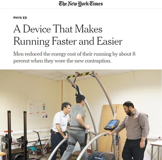 ساخت اسکلت خارجی غیرفعال برای کاهش خستگی حین دویدن