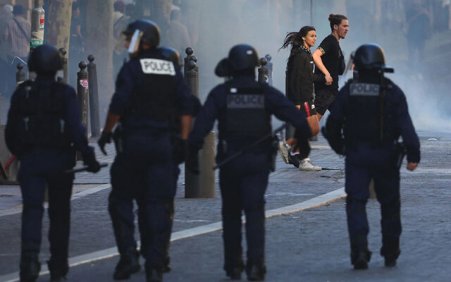 پلیس فرانسه از پلیس رژیم صهیونیستی کمک خواست