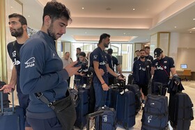 ملی‌پوشان والیبال به آمریکا رسیدند/ عطایی در انتظار صدور ویزا