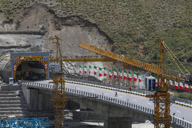 آماده سازی مسیر رفت قطعه دوم آزادراه تهران شمال