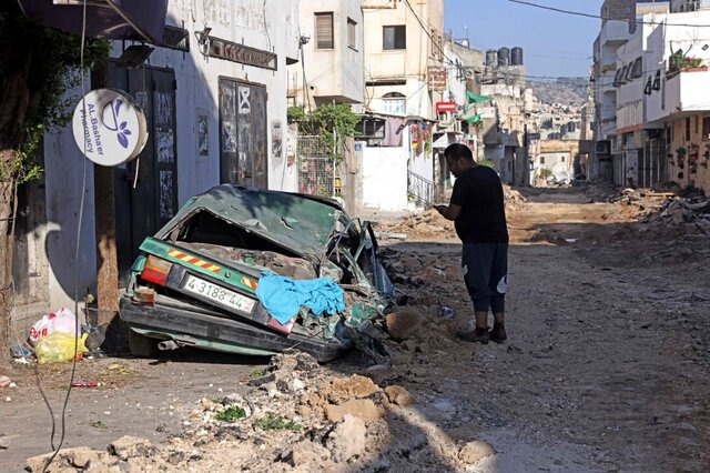 شهردار جنین ویرانی‌ها در اثر حمله صهیونیست‌ها را شبیه وضعیت زلزله دانست