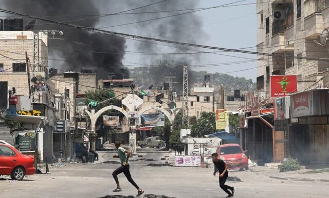 تصویر آرشیوی است تحولات کرانه باختری؛ یورش رژیم صهیونیستی به شهر جنین و موج بازداشتها