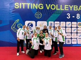 والیبال نشسته بانوان ایران نایب قهرمان آسیا شد/ سهمیه پارالمپیک از دست رفت