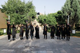 جشن دانش‌آموختگی دانشجویان دانشگاه علمی کاربردی اصفهان