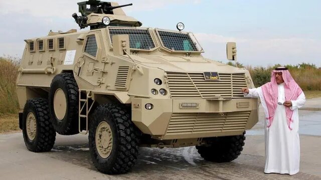 عربستان بیشترین خودروهای نظامی را در جهان عرب در اختیار دارد
