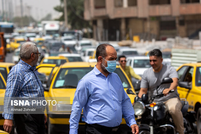 گرد و خاک در تهران/ کاهش نسبی دما از پنجشنبه