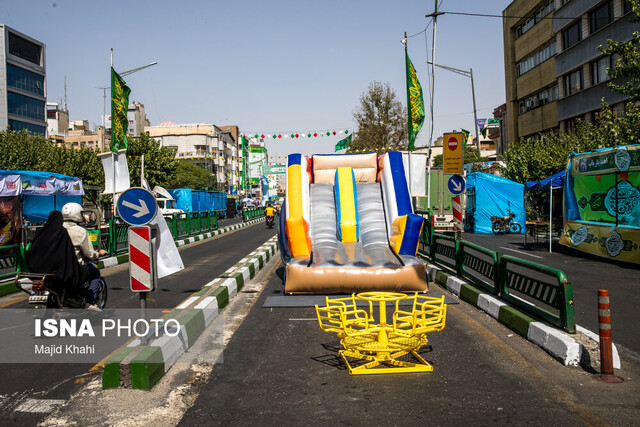 آمادهسازی مهمونی ۱۰ کیلومتری تهران به نفع کودکان + عکس و فیلم