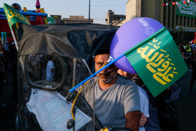 مهمونی ۱۰ کیلومتری غدیر در تهران