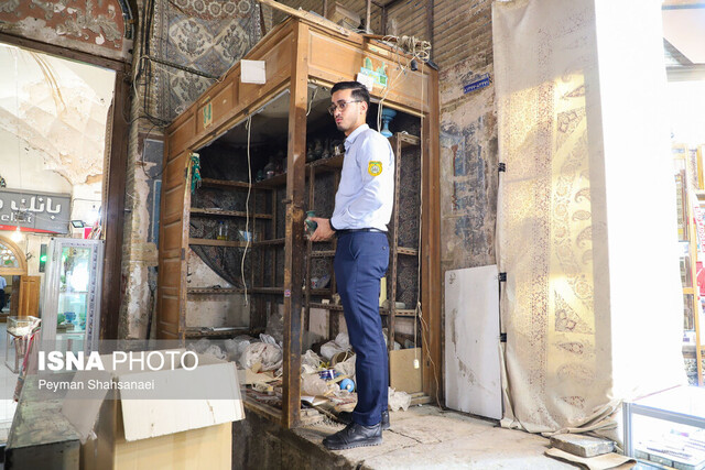 آزادسازی سکوهای پیرنشین چهارسوق ضرابخانه