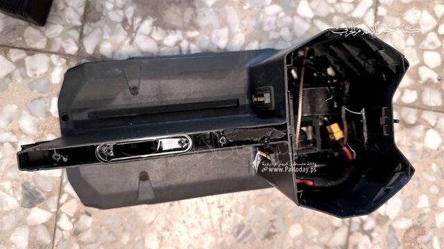 انتشار تصاویر پهپادهای سرنگون شده رژیم صهیونیستی توسط تیپ جنین