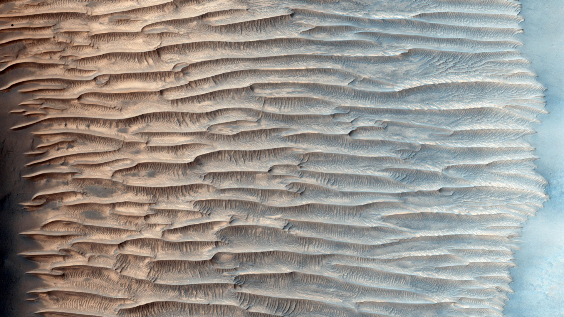 عصر یخبندان مریخ ۴۰۰ هزار سال پیش به پایان رسیده است