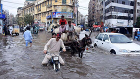 بیش از ۲۳۰ کشته و زخمی در بارندگی‌های شدیدِ پاکستان