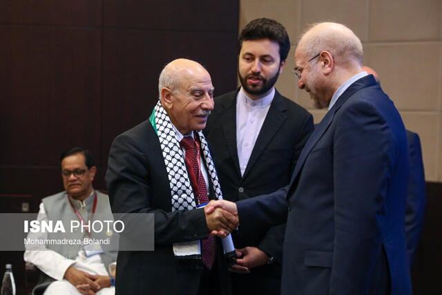 دیدار قالیباف با نایب رئیس شورای ملی فلسطین دیدار قالیباف با نایب رئیس شورای ملی فلسطین