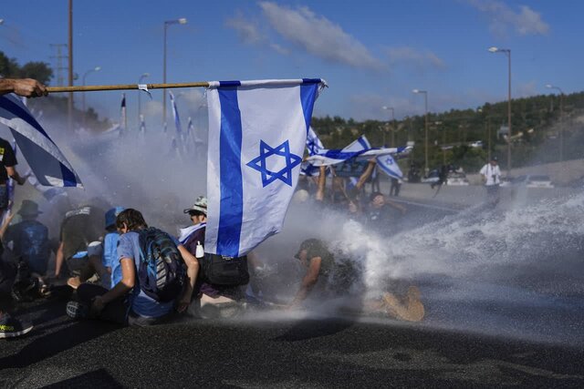 آغاز تظاهرات «روز فلج» صهیونیستها علیه طرح «اصلاحات قضایی» کابینه نتانیاهو