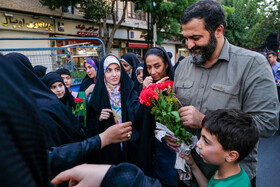 اجتماع بزرگ عفاف و حجاب در میدان امام حسین(ع)