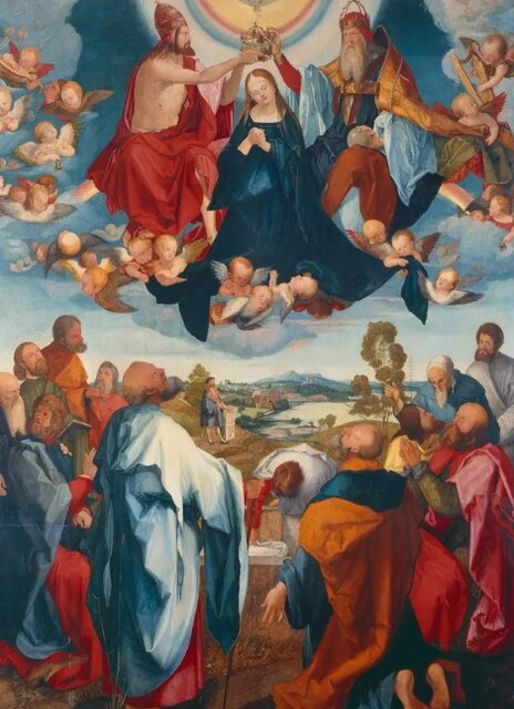 خودزنی یک هنرمند با نقاشی کردن خودش!