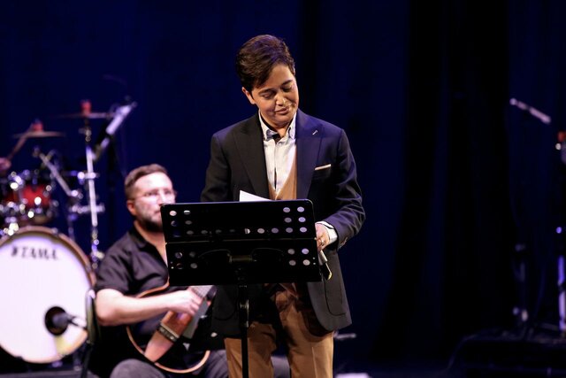 محمدرضا علیمردانی به کنسرت امین بانی عزادار رفت