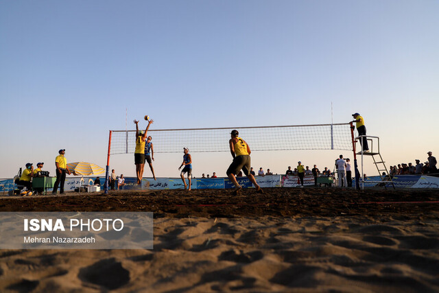 عکس آرشیوی است کاسپین فاتح تور والیبال ساحلی مراغه شد/ آذربایجانشرقی میزبان هاکیبازان نوجوان