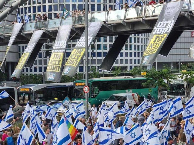 آغاز تظاهرات علیه «اصلاحات قضایی» در سراسر اراضی اشغالی