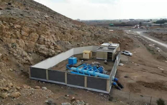 ایستگاه پمپاژ محمدیه شیراز بهرهبرداری از ایستگاه پمپاژ آب محمدیه شیراز