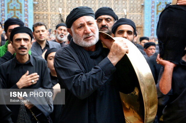 آیین طشت گذاری مجموعه جهانی بقعه شیخ صفی‌الدین اردبیلی